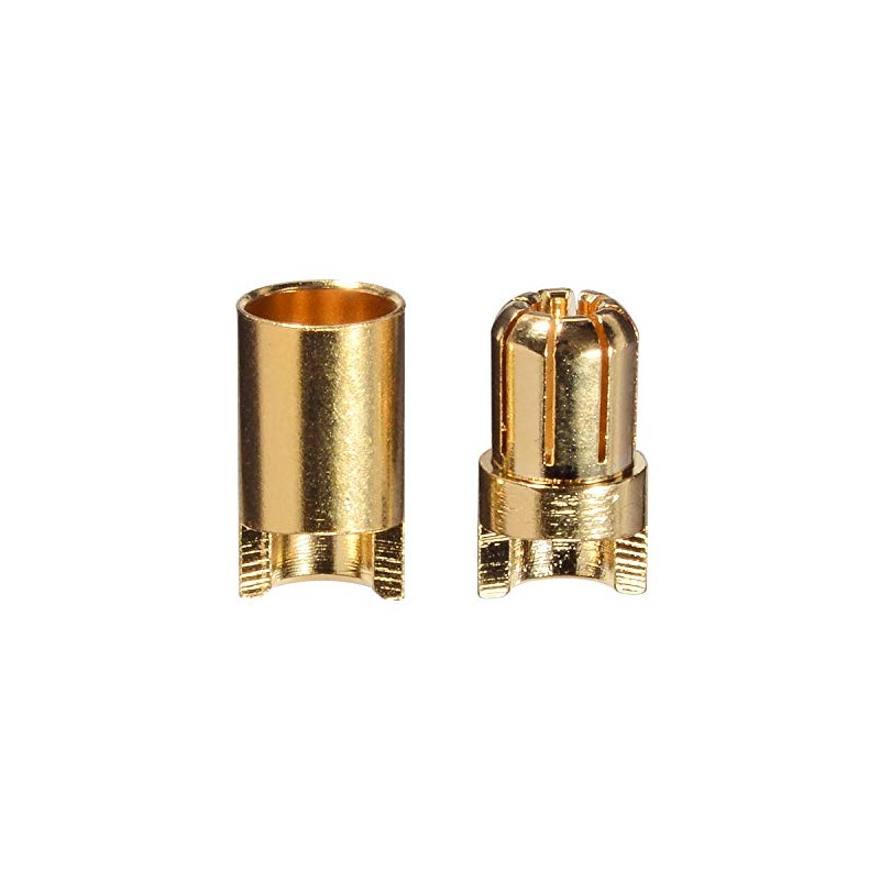 Gold Contact Connector Heavy Duty Plug 6.5 mm 10 Pairs
