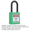 10Set 38mm/1.5in Safety Padlock Engineering Insulation DustProof for Factories Construction