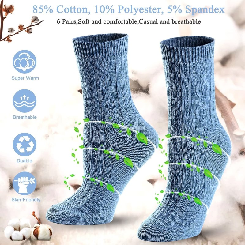 Mcool Mary Womens Socks, Womens Crew Socks Size 9-11 Casual