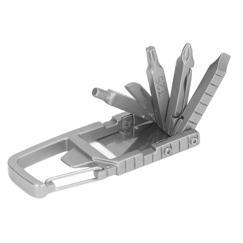 Keychain Multitool 12 in 1 Folding Multi Tool Stainless Steel