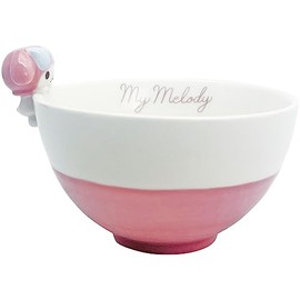 Sanrio Sanrio SAN4212-3 My Melody Rice Bowl with Figure, Rice Bowl, Miscellaneous Goods, Sanrio, Gift, Present