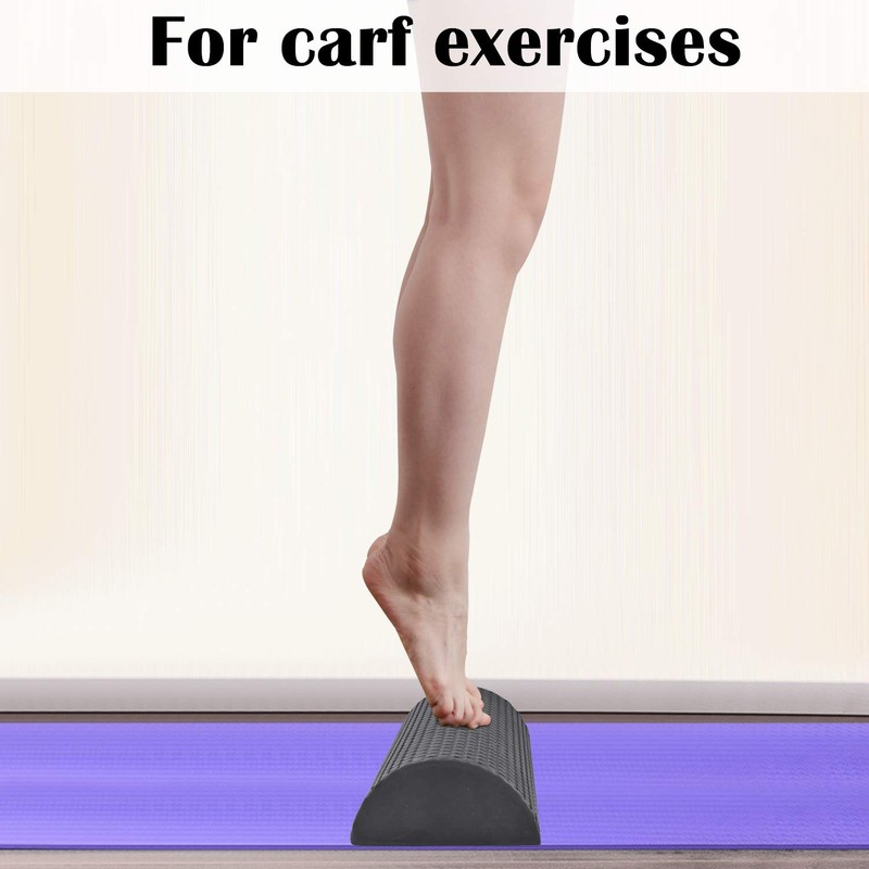 Yoassi Semicircular Fascia Roller Standard Massage Roller Calves / Balance