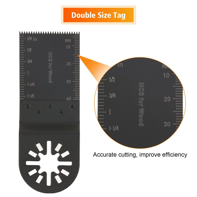 Oscillating Saw Blades Kit 20-Piece Saw Blade Oscillating Accessory Set