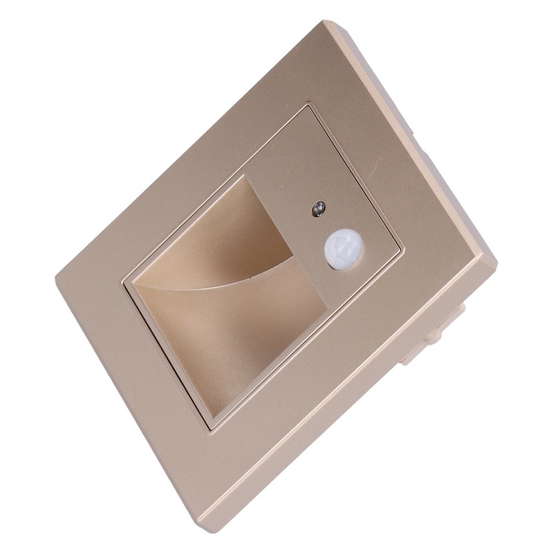 LED Stairs Step Light Embedded Human Body Induction Lamp Pathway