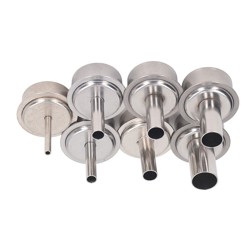 7 Pcs Hot Air Gun Nozzle Straight Heat Gun Tips