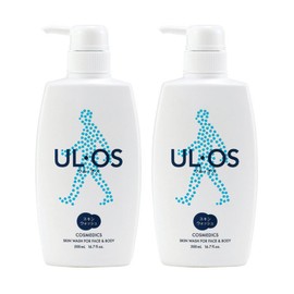 UROOS UROOS Men's Skin Wash (Face &amp; Body Cleanser) 500mlx2 / 우르오스 우루오스 남성용 스킨워시(페이스&바디클렌져)500mlx2
