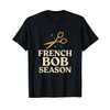 French Bob Haircut Style Aesthetic Hairdresser T-Shirt
