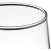 Luminarc Cachet 9-Ounce Stemless Flute Glasses, 12 Pack, Clear, 2.0