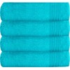 GC GAVENO CAVAILIA 4 Pack Hand Towels for Bathroom -