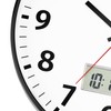 Foxtop Digital Wall Clock with Time, Day of Week and