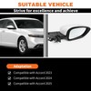 Aspaton Right Passenger Side Mirror Assembly Compatible with 2023-2025 Accord