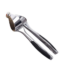 AIXXCUVQ Ergonomically Designed Garlic Puree Maker Easy to Grip and Garlic Puree Holder Zinc Alloy Garlic Remove Peel Manual Tool