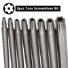 Saiper 8 Pieces 1/4 Inch Hex Shank Torx Security Head