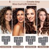 Tubos para Cabello, Rulos para Cabello sin Calor
