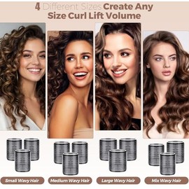 Tubos para Cabello, Rulos para Cabello sin Calor