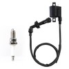 Ignition Coil Spark Plug for Yamaha Grizzly 660 YFM660 2002-2008