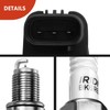 A-Premium Set of 6 Ignition Coil Pack and Iridium Spark