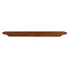 Bare Decor Vaske Bathtub Caddy, 33" Wide, Natural Teak Wood
