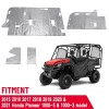 SPARKWHIZ Heat Seat Shield Kit Fits For Honda Pioneer 1000-5