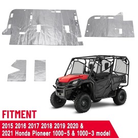 SPARKWHIZ Heat Seat Shield Kit Fits For Honda Pioneer 1000-5 & 1000-3 2015-2021
