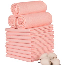 Disposable Bed Pad Protection Sheets 60 x 45cm Cell Protector Mattress x 25 Incontience Wheelchair Chair Sofa Adult Pee Wee High Absorbency Underpads Pads Pink Children Leak Proof Bed Wetting