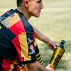 Vaso Shaker Aluminio Dorado Mdn Sports Mezclador Proteínas