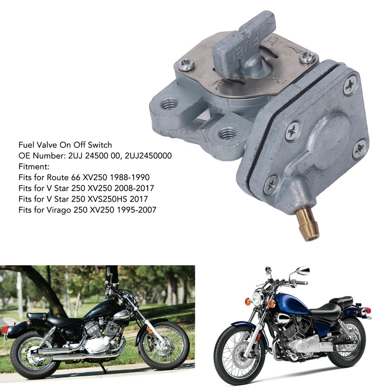 Fuel Valve On Off Switch 2UJ 24500 00 Gas Tank