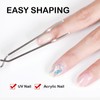 GVSS 2 Piece Nail Pincher, Nail Pincher, Stainless Steel Nail