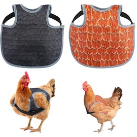 Aihmilcl Chicken Saddle for Hens for Protection Hen Saddle for Chickens Aprons for Hens Chicken Clothes for Real Chickens Back Protector for Hens