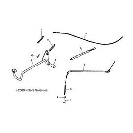 Polaris RZR Brake Light Switch, Pheonix, Genuine OEM Part 0453015, Qty 1