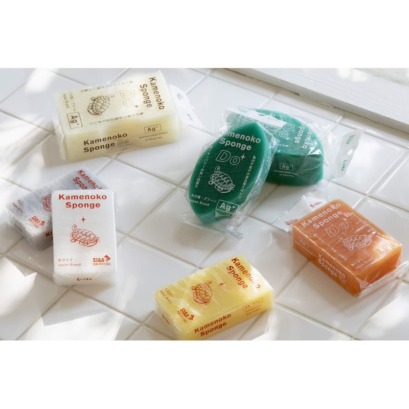 Kamenoko Tawashi Nishio Shoten Kamenoko Sponge Do, Tree Leaf Shape,