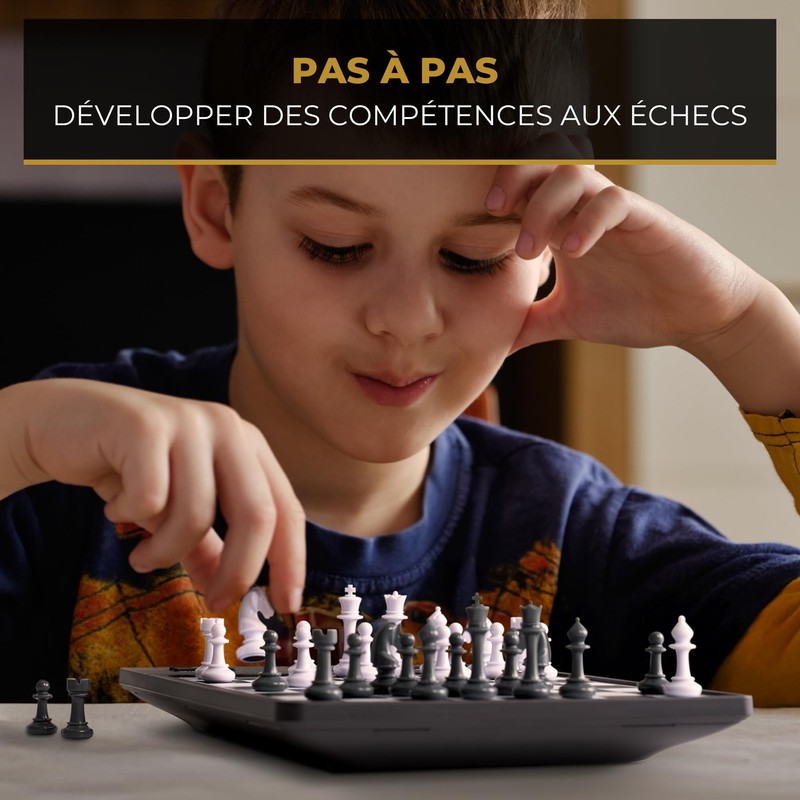 MILLENNIUM M808 ChessChampion 2.0 - Your Smart Chess Trainer with