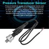 sourcing map Pressure Transducer Sender Sensor with Connector, 1/8" NPT