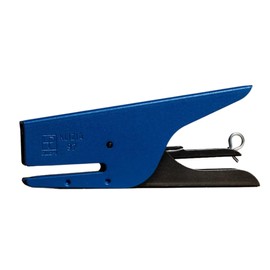 Ellepi Klizia 97 Stapler with Staples: Black Handle (Matte Blue)
