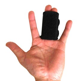 指サポーター 2本指 連結固定 小指 中指 薬指 人差し指 手 固定 サポーター バスケ バレー スポーツ 家事 育児 男女兼用 フリーサイズ (黒 メッシュ)