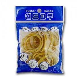 Large Capacity Assorted Rubber Bands for Office & Business Use (Black, Yellow, Wide) - Multi-purpose for Hair Ties & Packaging Waist Rubber Band 3ea