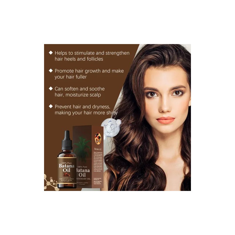 2pcs Aceite De Batana For El Crecimiento Del Cabello Con