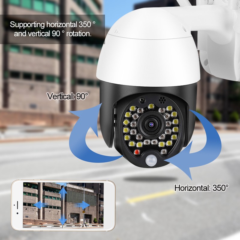 1in Mini Waterproof 1080P HD Dome Camera Motion Detection Wireless