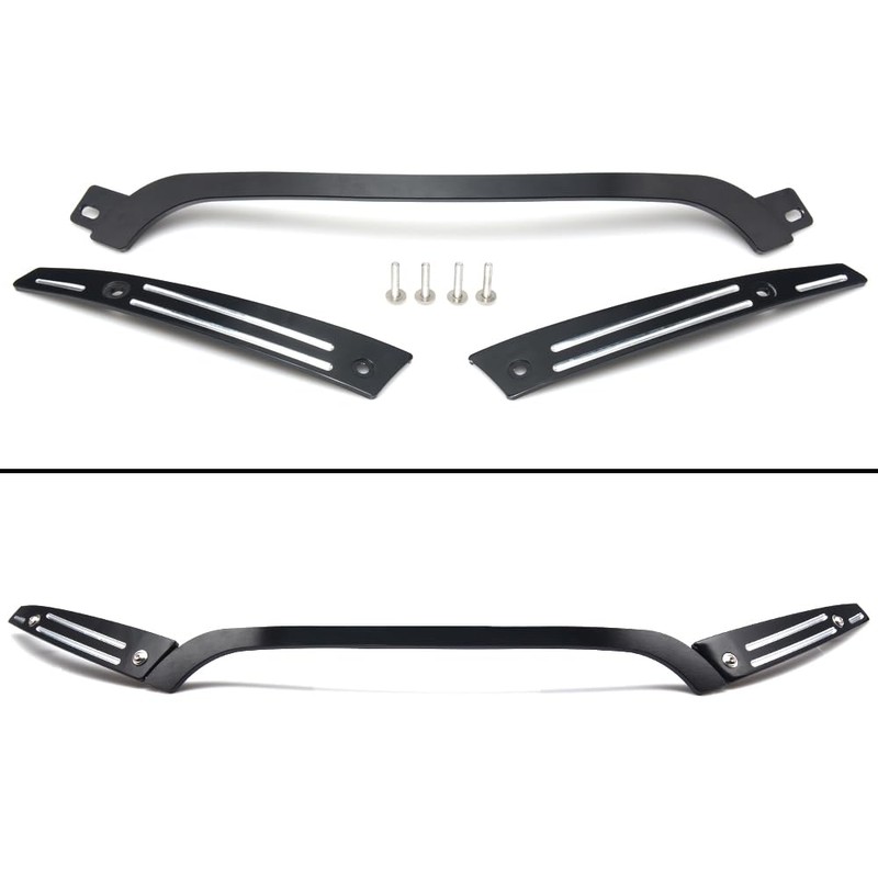 Motorcycle Split Windshield Trim Center Side Trim kit fits for