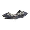 VINGTAINE H-804 Stitched Denim Ribbon Barrette Hair Accessories Hair Clip