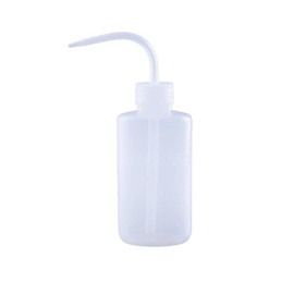 Poemtian Wash Bottle Plastic Squeeze Bottle Tattooing Eyelash Cleaning Washing Bottle Lab Washing Bottle Lab Squeeze Bottle with Scale and Narrow Mouth Irrigation Squeeze Sprinkling Plant Watering Bottle 250ml