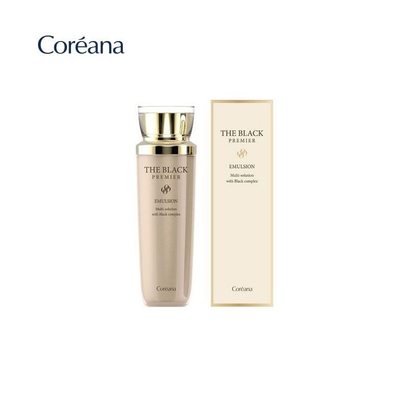 코리아나 Koreana The Black Premier Emulsion 140ml / 코리아나 더블랙