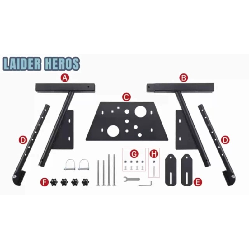 Nicecho Ladder Support Stabilizer Security for climbing ladder Wall Standoff