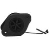 SIXRUN Plastic Drain Valve, Black Plastic Drain Valve with Rope
