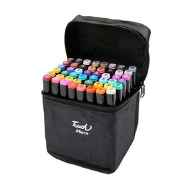 Begadol | Marcadores Doble Punta Plumones Punta Pincel Kit 48 colores