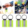 ZWxqysp 12 Piece Double-Sided Reflective Safety Keychains, High-Visibility Gear for
