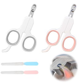 Krallenschere Katzen Schneidkopf Krallenschere Katzen Profi Krallenschere für Hunde & Katzen Mit Nagelfeile Edelstahl Nagelknipser für Katzen Profi Krallenschere für Hunde und Katzen mit Nagelfeile