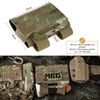 PETAC GEAR Tactical Ifak Pouch,Molle First Aid Micro Trauma Kit