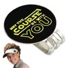 Golf Marker Hat Clip | Funny Ball Markers for Golf
