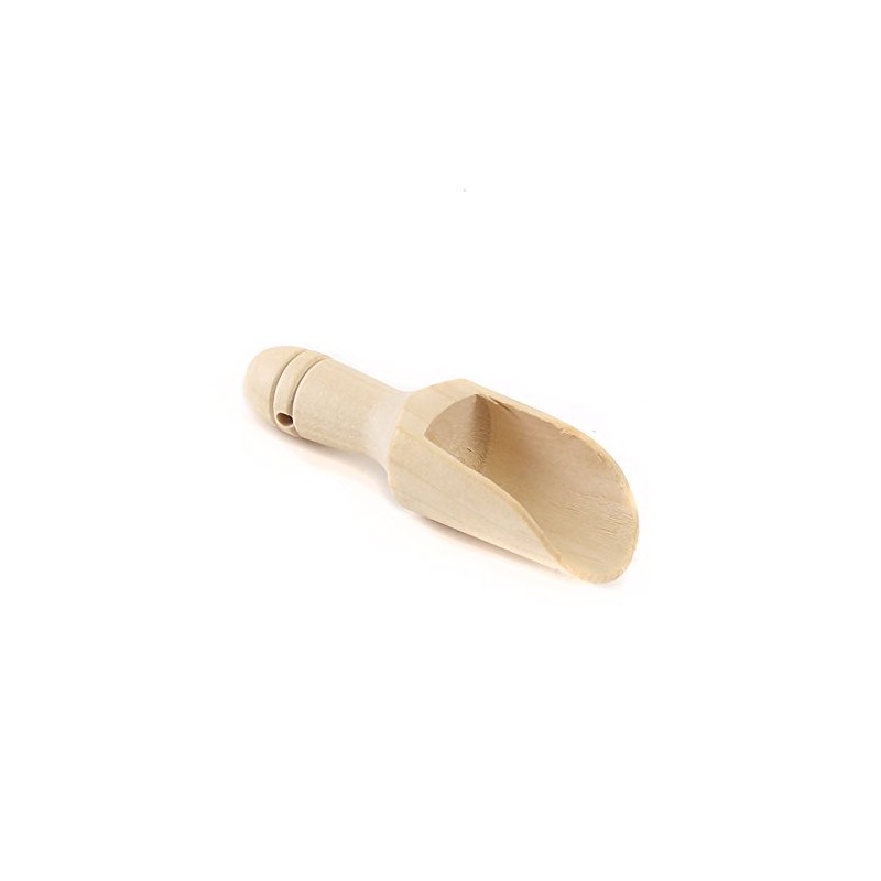 Mystic Moments Miniature Wooden Scoops 7.5cm (Pack of 10)